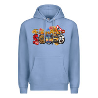 Colony Blue transportation squad Premium Hoodie - texasbilliewilder