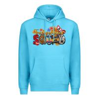 Ocean Blue transportation squad Premium Hoodie - texasbilliewilder