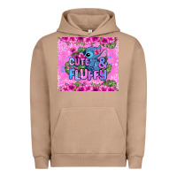 Pigment Burro cute and fluffy stitch Urban Hoodie - Zillion Design Studio