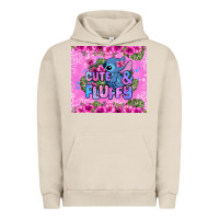 Pigment French Oak cute and fluffy stitch Urban Hoodie - Zillion Design Studio