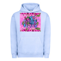 Pigment Grape Ice cute and fluffy stitch Urban Hoodie - Zillion Design Studio