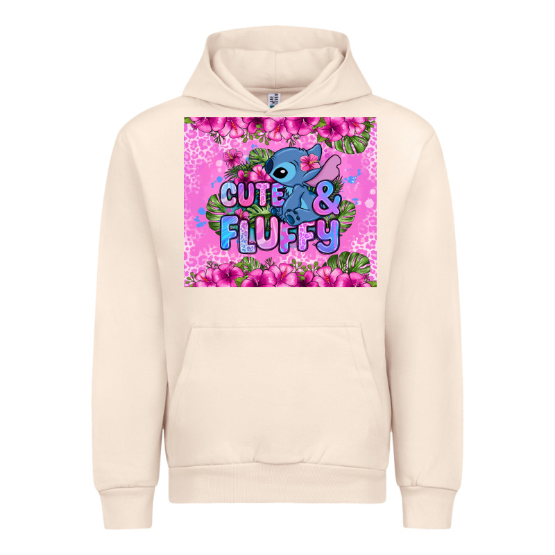Cute And Fluffy Stitch Urban Hoodie by Zillion Design Studio | Teevron