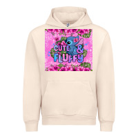 Sandshell cute and fluffy stitch Urban Hoodie - Zillion Design Studio