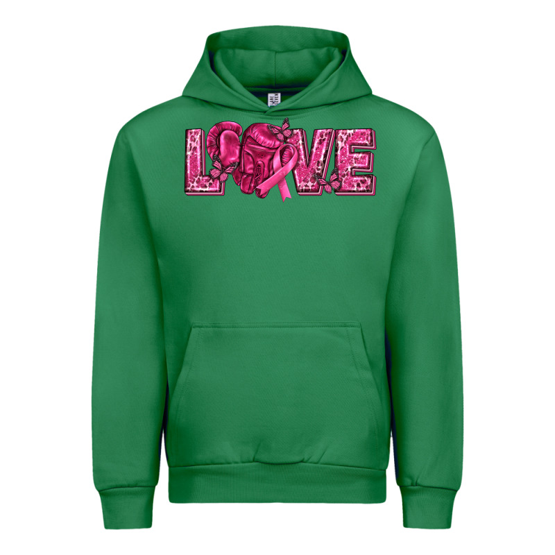 Breast Cancer Love Urban Hoodie by texasbilliewilder | Teevron