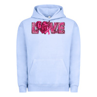 Pigment Grape Ice Breast Cancer Love Urban Hoodie - texasbilliewilder