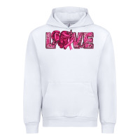 White Breast Cancer Love Urban Hoodie - texasbilliewilder