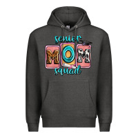 Charcoal Heather senior mom squad Premium Hoodie - Zillion Design Studio