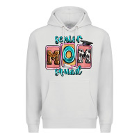 Dove Grey senior mom squad Premium Hoodie - Zillion Design Studio