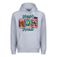 Heather Grey senior mom squad Premium Hoodie - Zillion Design Studio
