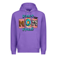 Purple senior mom squad Premium Hoodie - Zillion Design Studio