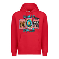 Red senior mom squad Premium Hoodie - Zillion Design Studio