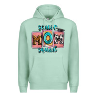 Seafoam senior mom squad Premium Hoodie - Zillion Design Studio