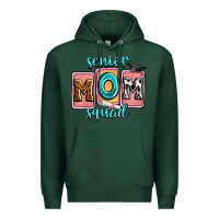 Sports Green senior mom squad Premium Hoodie - Zillion Design Studio
