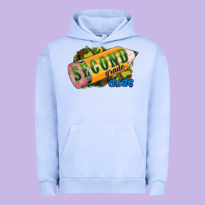 Second Grade Dude Urban Hoodie Designed By Ranaportraitstore