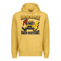 Antique Gold they see me rollin they waiting Premium Hoodie - texasbilliewilder