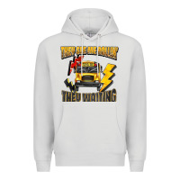 Dove Grey they see me rollin they waiting Premium Hoodie - texasbilliewilder