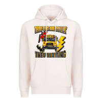 Pale Pink they see me rollin they waiting Premium Hoodie - texasbilliewilder