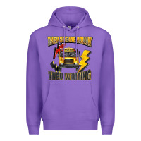 Purple they see me rollin they waiting Premium Hoodie - texasbilliewilder