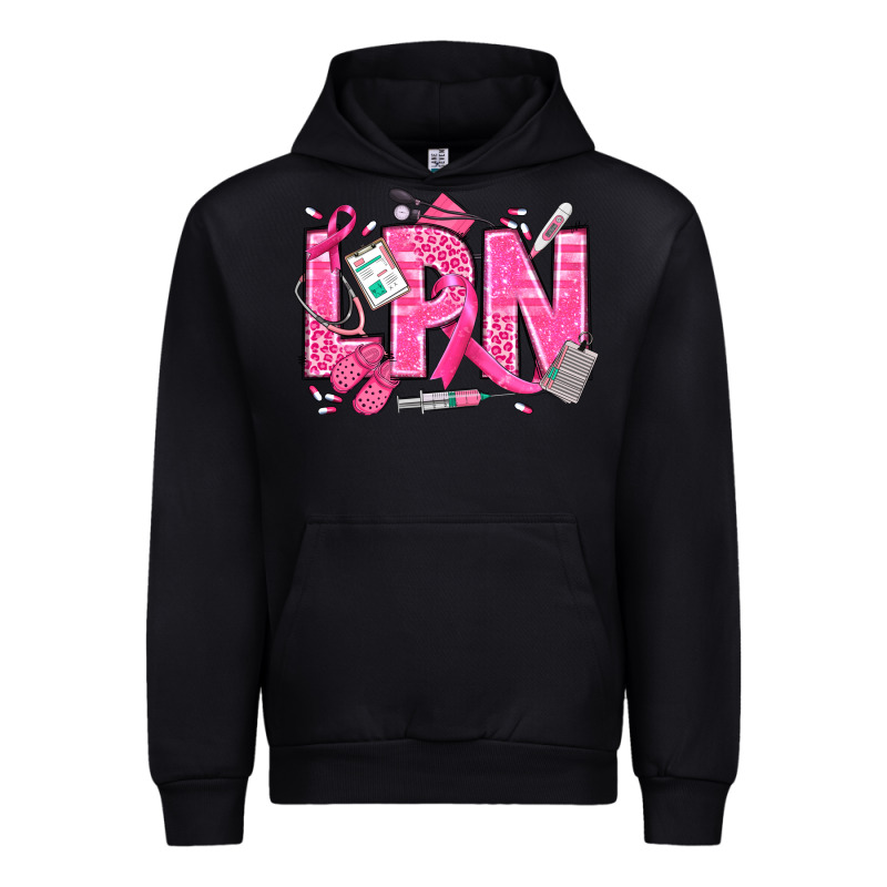 Breast Cancer Lpn Licensed Practical Nurse Urban Hoodie by texasbilliewilder | Teevron