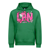 Emerald Breast Cancer LPN Licensed Practical Nurse Urban Hoodie - texasbilliewilder