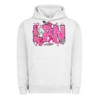 Pigment Lunar Rock Breast Cancer LPN Licensed Practical Nurse Urban Hoodie - texasbilliewilder