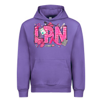 Tulip Breast Cancer LPN Licensed Practical Nurse Urban Hoodie - texasbilliewilder