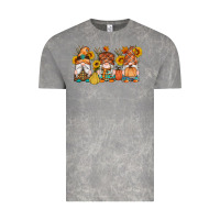 Cloud Rock fall gnomes pumpkin sunflowers Vintage Tee - Artiststas