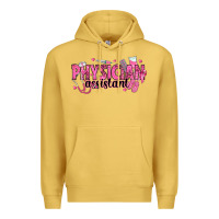 Antique Gold breast cancer physician Premium Hoodie - texasbilliewilder