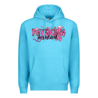 Ocean Blue breast cancer physician Premium Hoodie - texasbilliewilder