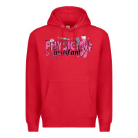 Red breast cancer physician Premium Hoodie - texasbilliewilder