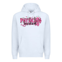 White breast cancer physician Premium Hoodie - texasbilliewilder