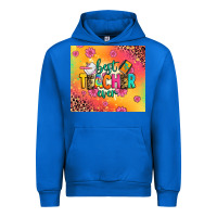 Cobalt best teacher ever Urban Hoodie - Zillion Design Studio