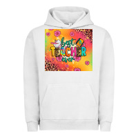Pigment Lunar Rock best teacher ever Urban Hoodie - Zillion Design Studio