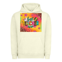 Pigment Pistachio best teacher ever Urban Hoodie - Zillion Design Studio