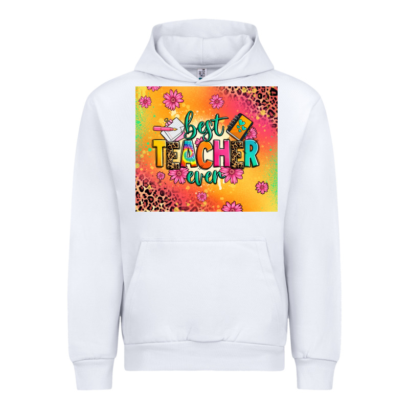 Best Teacher Ever Urban Hoodie by Zillion Design Studio | Teevron
