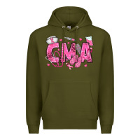 Army Green breast cancer cma Premium Hoodie - texasbilliewilder