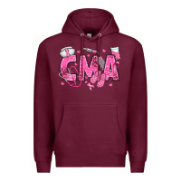 Burgundy breast cancer cma Premium Hoodie - texasbilliewilder