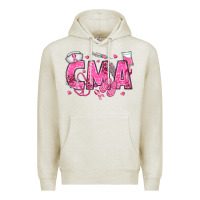 Oatmeal Heather breast cancer cma Premium Hoodie - texasbilliewilder