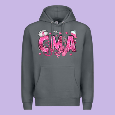 Breast Cancer Cma Premium Hoodie Designed By Texasbilliewilder