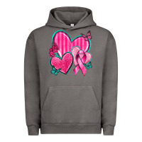 Pigment Tornado Breast Cancer Hearts Urban Hoodie - texasbilliewilder