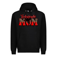 Black taekwondo mom Premium Hoodie - Zillion Design Studio