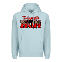 Blue Mist taekwondo mom Premium Hoodie - Zillion Design Studio