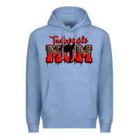Colony Blue taekwondo mom Premium Hoodie - Zillion Design Studio