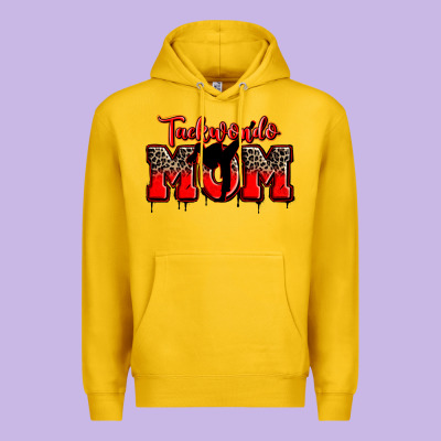 Taekwondo Mom Premium Hoodie Designed By Zillion Design Studio