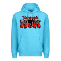 Ocean Blue taekwondo mom Premium Hoodie - Zillion Design Studio