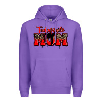Purple taekwondo mom Premium Hoodie - Zillion Design Studio