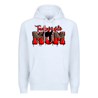 White taekwondo mom Premium Hoodie - Zillion Design Studio