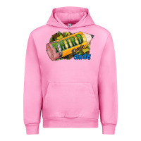 Fuchsia Pink third grade dude Urban Hoodie - RanaPortraitStore