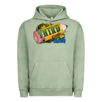 Pigment Oil Green third grade dude Urban Hoodie - RanaPortraitStore