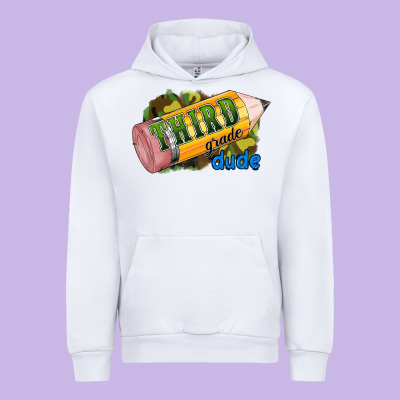 Third Grade Dude Urban Hoodie Designed By Ranaportraitstore
